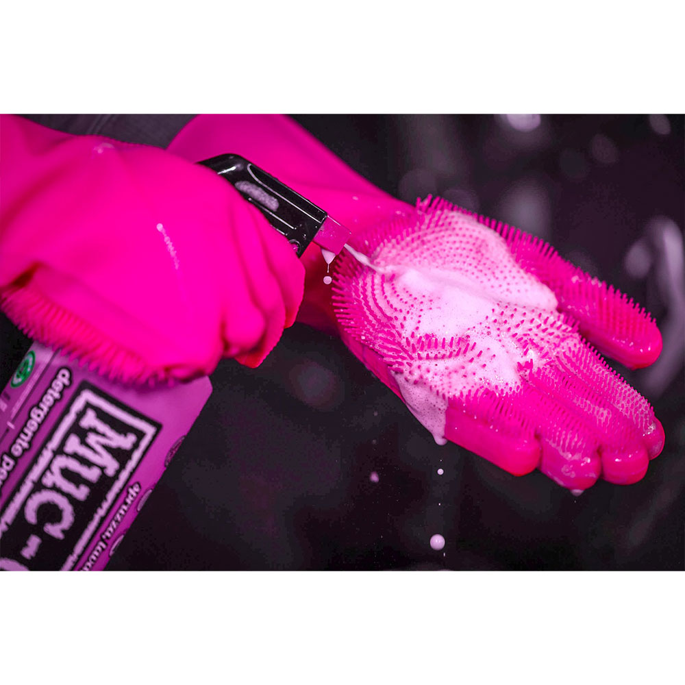 DEEP SCRUBBER GLOVES PINK